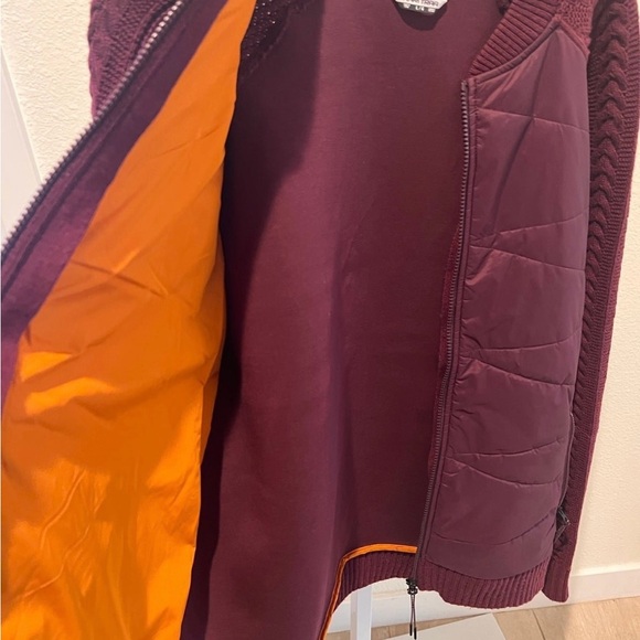 Kari Traa down/wool mixed media jacket size L - Picture 3 of 7